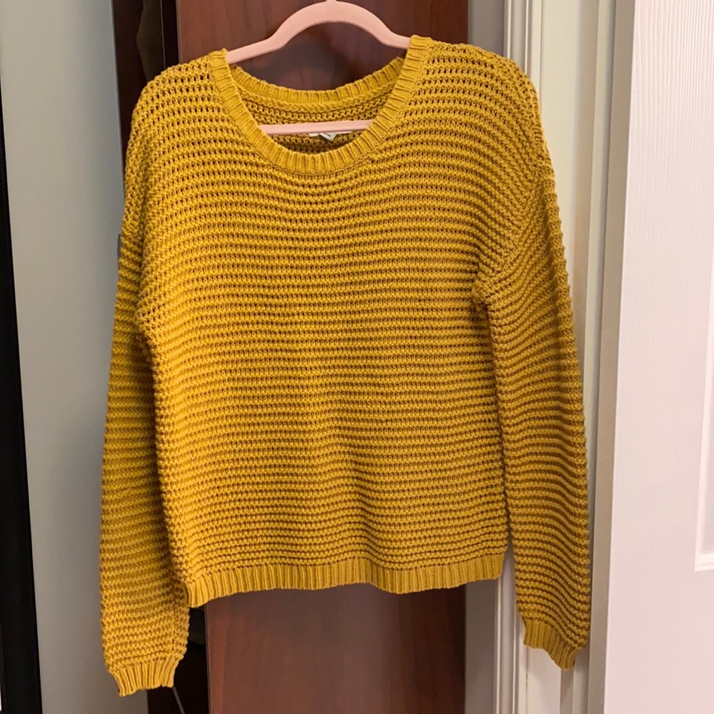 Mustard sweater